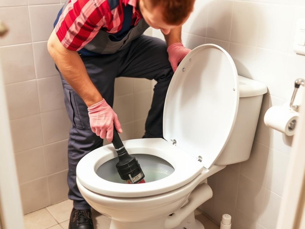 Desentupimento de Vaso Sanitário